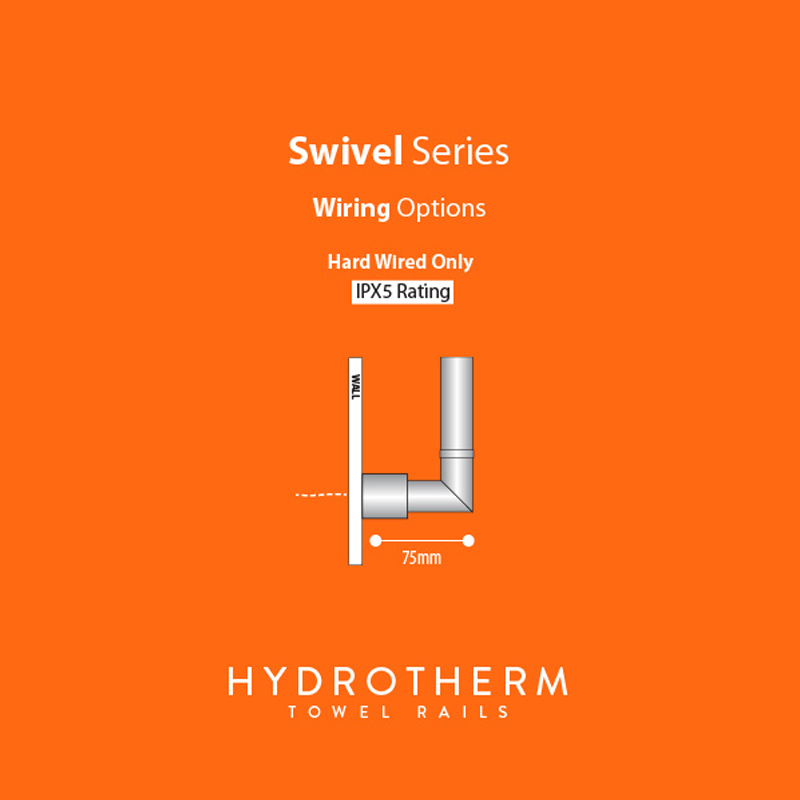 Hydrotherm Swivel Heated Towel Rail