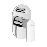 Villeroy & Boch Pura Diverter Mixer - Chrome