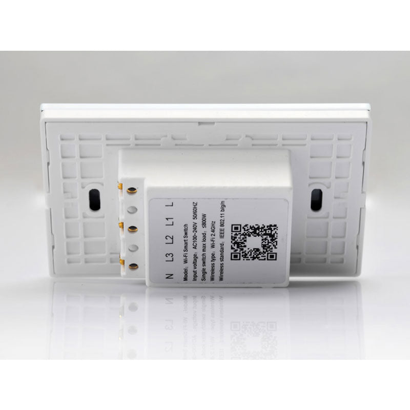 Avenir Universal WiFi Touch Timer Switch - 2 Gang - White – The Source