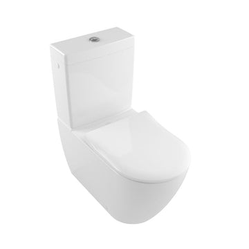 Villeroy & Boch Subway 2.0 S or P-Trap DirectFlush BTW Toilet with Slim Seat