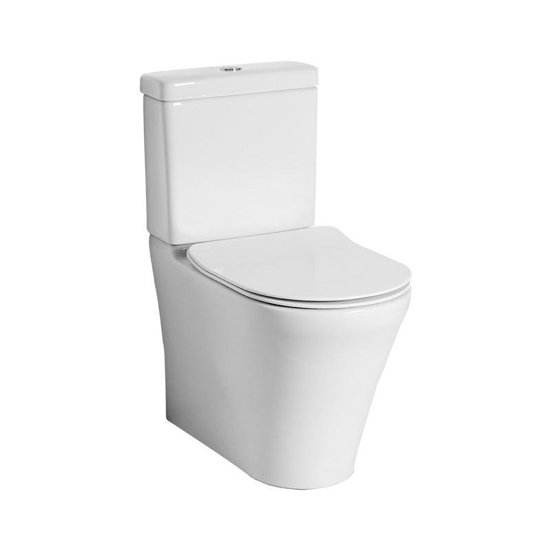 Villeroy & Boch O.novo 2.0 S or P-Trap DirectFlush BTW Toilet Bottom Entry w-Slim Seat