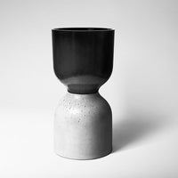 MEEK BATHWARE Argil Pedestal Freestanding Basin with Concrete Base by Joshua Gullaci | The Source - Bath • Kitchen • Homewares