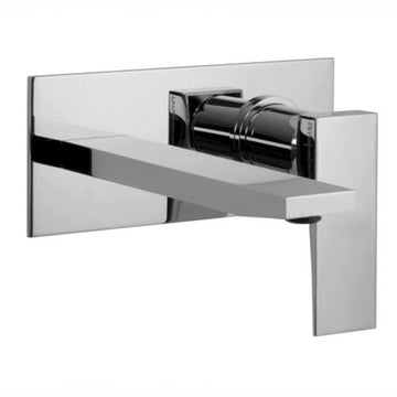 Fima Zeta Wall Mounted Basin Mixer 212mm - Chrome